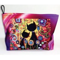 Косметичка для вышивки бисером или нитками «Коты КОС-14» (Косметичка или набор)